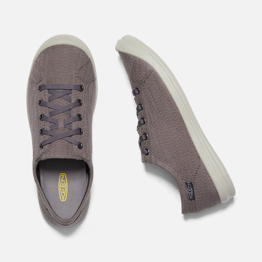 Keen Canvas Schoenen Dames Grijs - Lorelai Hemp Sneaker - 03781-PNUS